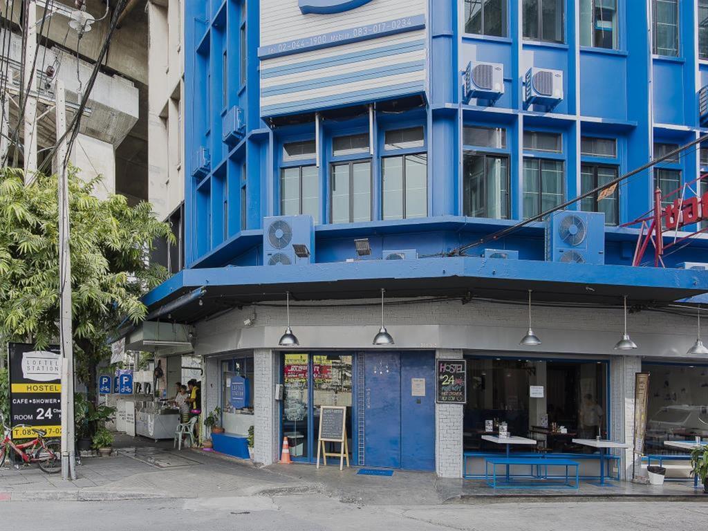 Loftel Station Hostel Bangkok Exterior foto